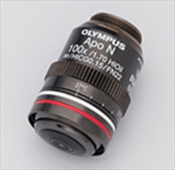Olympus NA 1.7 APON100×HOTIRF objective lens